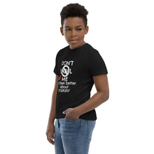 Load image into Gallery viewer, Youth jersey t-shirt For Boys Melanated Designs (7576682627308)
