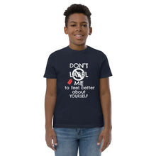 Load image into Gallery viewer, Youth jersey t-shirt For Boys Melanated Designs (7576682627308)
